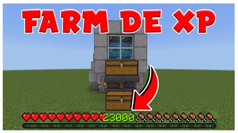 Como Fazer A Nova Farm De Xp No Minecraft Bedrock Youtube