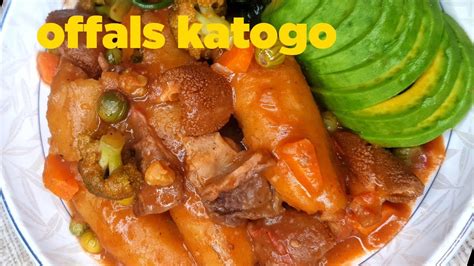 How To Make Tripe Offals With Matooke Ugandan Byenda Katogo Recipe The Cooking Nurse Youtube