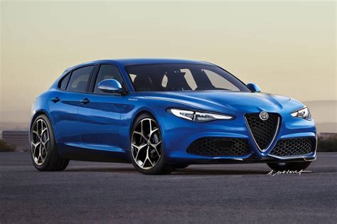 Alfa Romeo Giulia Fastback Veloce Render Anticipazione Di Giulietta