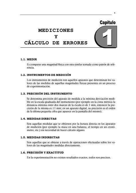 Mediciones y cálculo de errores MEDIR Es comparar una magnitud física