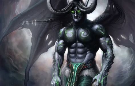 Wow World Of Warcraft Warcraft Art Night Elf Demon