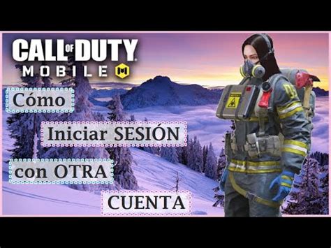 Como INICIAR SESIÓN con otra cuenta en Call of Duty Mobile YouTube