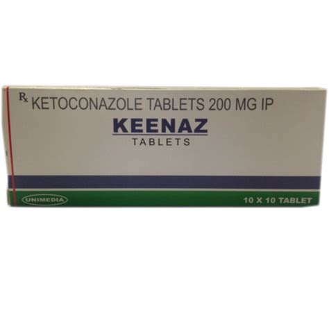 Ketoconazole Tablet 200mg Ip 10x10 Tablets Prescription At Rs 1100