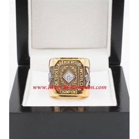 1945 Detroit Tigers World Series Championship Ring, Custom Detroit ...