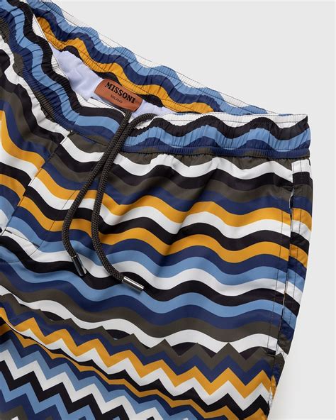 Missoni Zig Zag Swim Trunks Multi Highsnobiety Shop