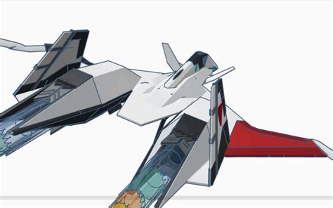 3d Design Adf 01 Falken Ace Combat 7 Jet Version 2 Tinkercad