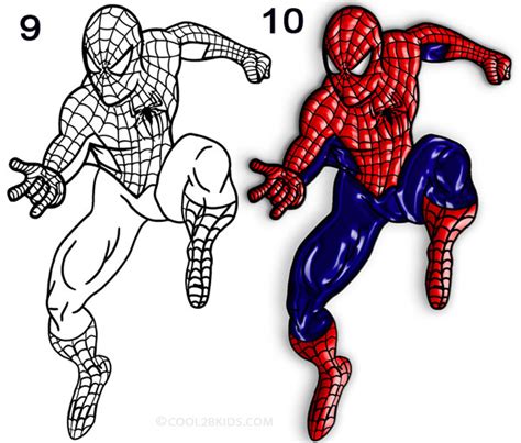 El Hombre Araña para dibujar Cool2bKids