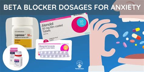 Beta Blocker Dosages For Anxiety Best Dose For Stage Fright