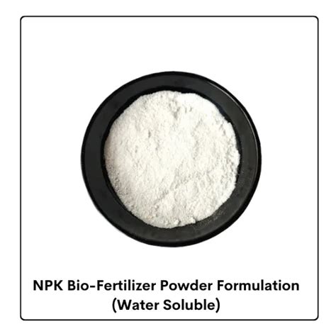 Npk Bio Fertilizer Powder Formulation Water Soluble Biopesticides