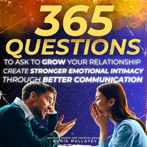 365 Questions To Ask To Grow Your Relationship Livre Audio Boris Mullayev Audible Fr Livre