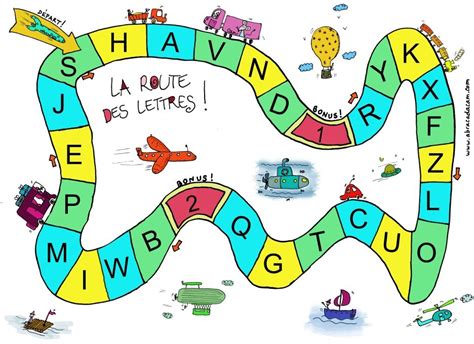 Jeux De Lettres Jeux Alphabet Lettres En Maternelle