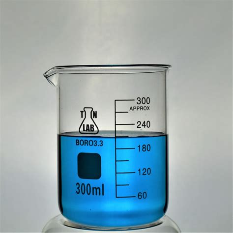 Tn Lab Supply Beaker 300ml Borosilicate 3 3 Heavy Wall Glass