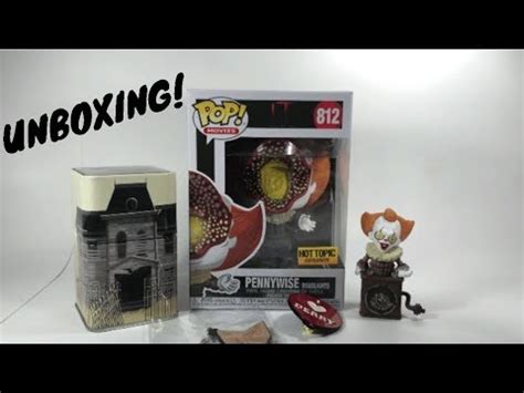 Hot Topic Exclusive IT Chapter 2 Funko Collector Box Unboxing YouTube