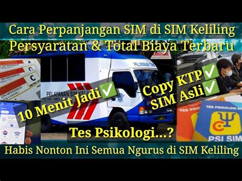 Panduan Lengkap Jadwal Perpanjangan Sim Keliling Solo