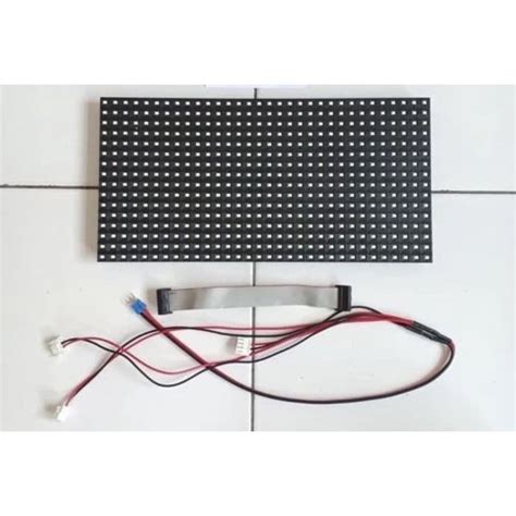 Jual Panel Module Modul Led P Running Text Smd Hijau Green Outdoor