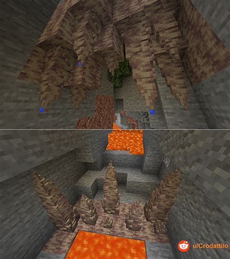 Realistic Pointed Dripstone Minecraft Texture Pack