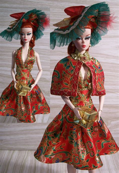 Ooak Doll Fashion Design By Karen Glammourdoll Barbie Fashion Royalty