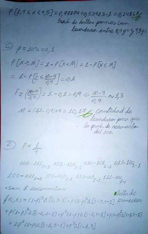 Solution Probabilidades Parcial Resuelto Studypool