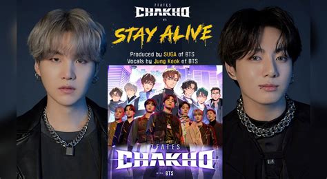 Bts “stay Alive” De Jungkook Y Suga Aparecen En El Chart De Uk Y