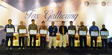 Malang Post Tax Gathering KPP Madya Malang Bangun Negeri Melalui