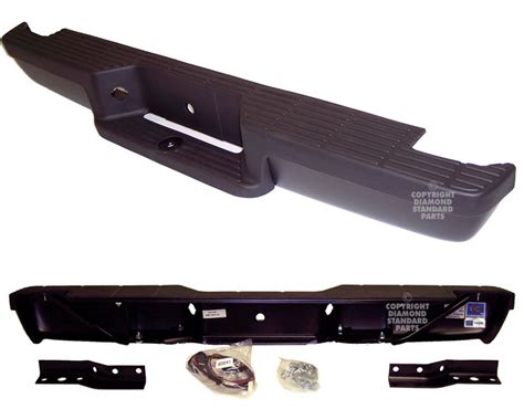 Aftermarket Ford Ranger Metal Rear Bumpers 1993 2002 Ford Oem Part Yl5z17906ka Partslink