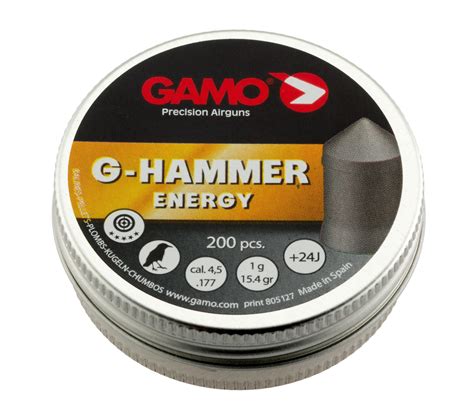 Plombs Mm Gamo Hammer Plombs Air Comprim Made In Chasse