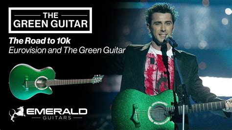 The Green Guitar Story Of Mickey Joe Harte S Eurovision Guitar With