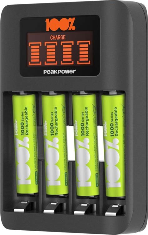 Batterij Oplader Voor Aa En Aaa Batterijlader Incl Aaa Oplaadbare