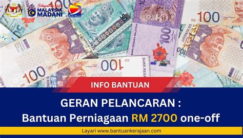 Bantuan Modal Perniagaan Dari Kerajaan Rm2700 One Off Semak Cara Mohon Disini Bantuan Kerajaan