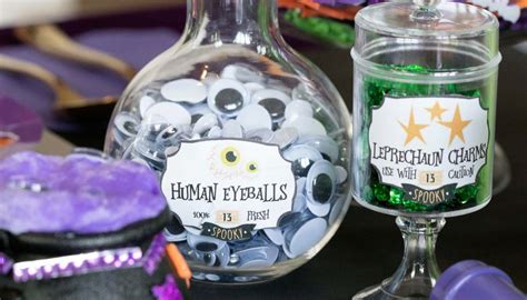 Hocus Pocus Kids Craft Party 32 Kids Party Crafts Halloween Baby