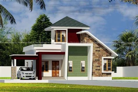 Sq Ft Bedroom Single Floor Home Mixed Roof Artofit