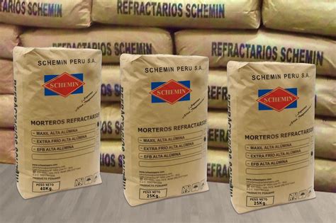 Mortero Refractario Para Hornos Funciones Schemin Per