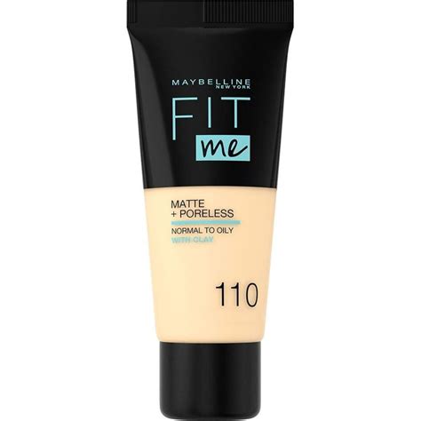 Shop Maybelline New York Fit Me Matte And Poreless Foundation 110 Porcelain Jumia Egypt