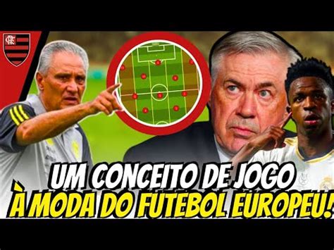 TITE REPETE NO FLAMENGO AS MESMAS REFERÊNCIAS DE ESPAÇO DE ANCELOTTI NO