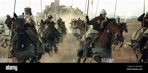 HORSEMEN SCENE, KINGDOM OF HEAVEN, 2005 Stock Photo - Alamy