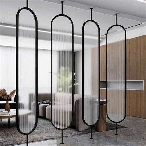 Nordic Glass Room Divider