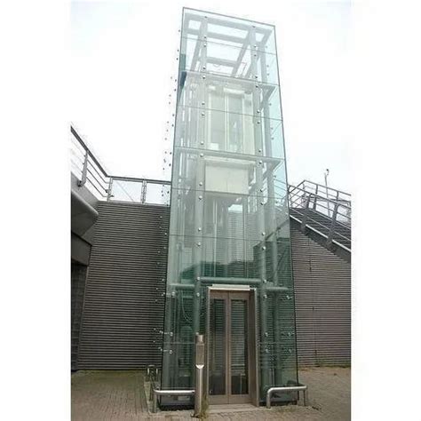 Geared Apartments Glass Elevator Max Persons Capacity 6 Persons At Rs