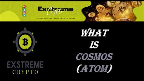 Cryptocurrency What Is Cosmos Atom Short Version Youtube