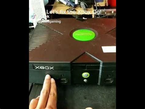 How To Fix Stuck Original Xbox Disc Tray Youtube