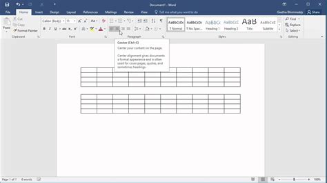 How To Merge Columns In Word Table Templates Printable