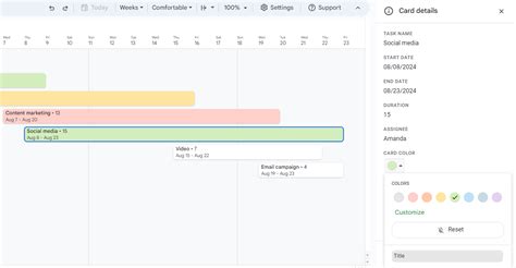 How To Make A Gantt Chart In Google Sheets