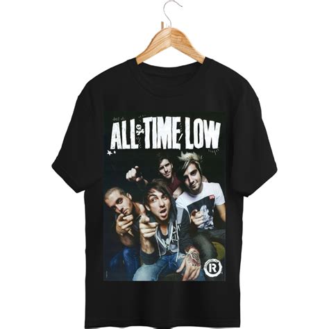 Camisa Banda De Rock All Time Low Camiseta T Shirt Blusa Unissex Envio