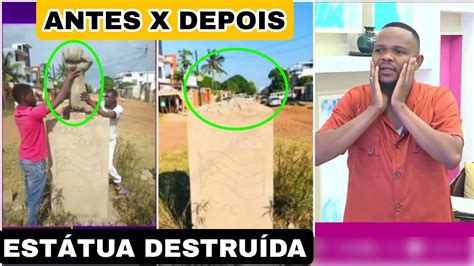 Fred Jossias Faz Revela Es Sobre Destrui O Da Est Tua De Azagaia Ap S