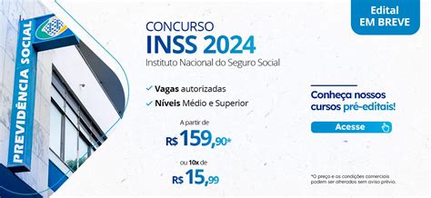 Simulado Concurso INSS 2024 Saiba se você seria aprovado Blog