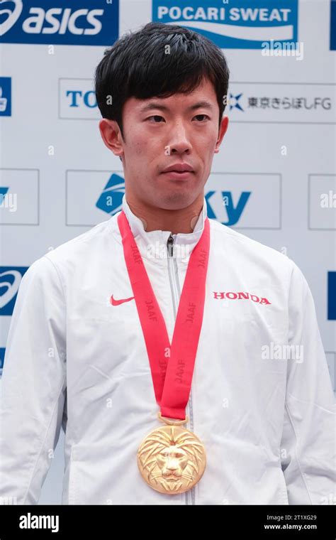 Tokyo Japan 15th Oct 2023 Naoki Koyama Marathon Marathon Grand