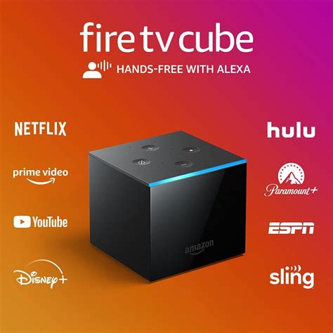 Fire Tv Cube Hands Free Streaming Device With Alexa K Ultra Hd