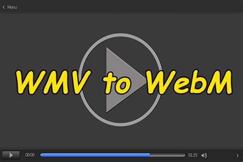 How To Convert Wmv To Webm Online Wmv To Webm Converters Minitool