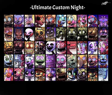 The Ultimate Custom Night Five Nights At Freddys Amino