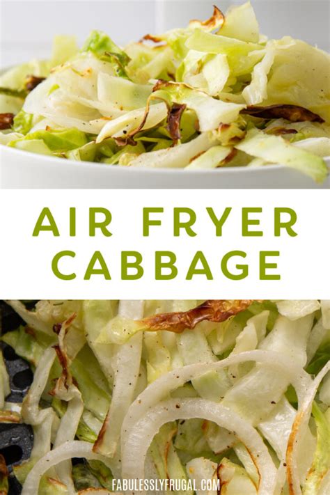 Air Fryer Cabbage Recipe Fabulessly Frugal