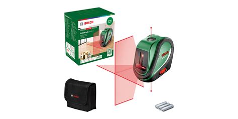 UniversalLevel 2 Kreuzlinien Laser Bosch DIY